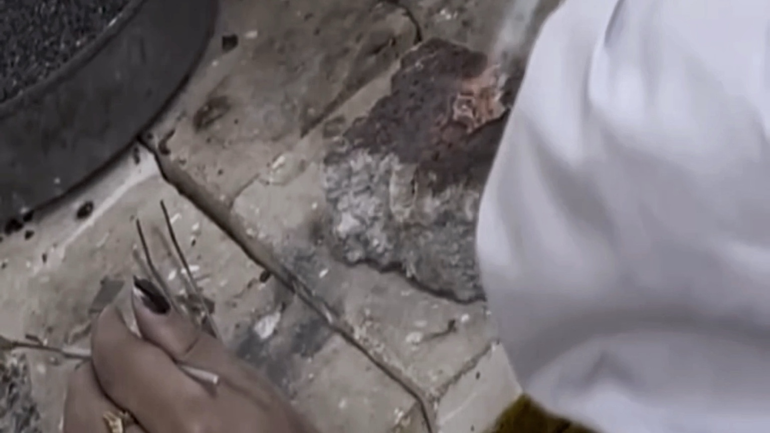 Bench work during fabrication.